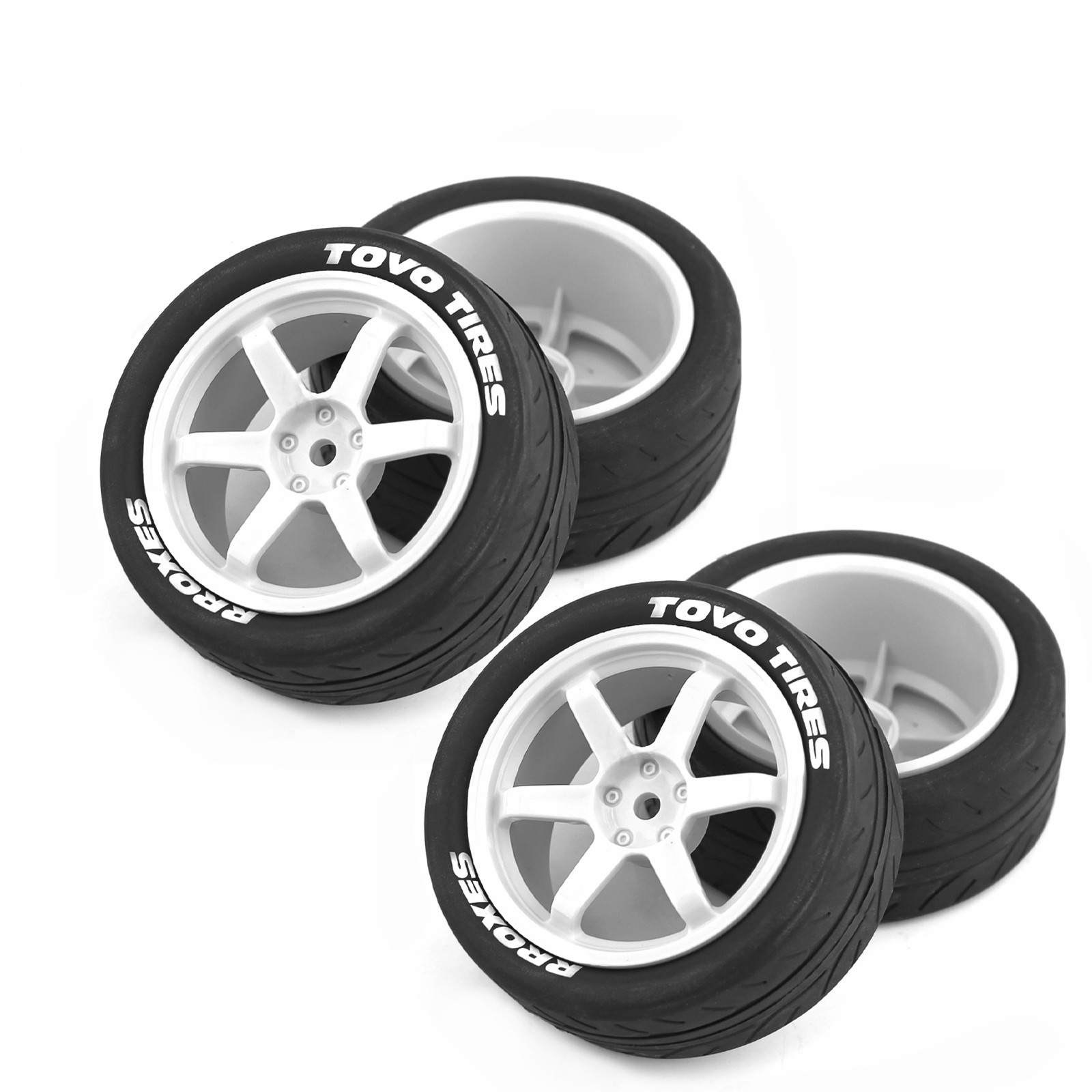 Tamiya Model Rc Car - 1/10 Ölçekli Yol Arabası Lastikleri Kauçuk