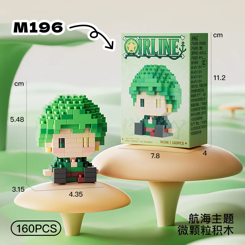 ONE PIECE 3D Anime Model Güneş - Building Block Mini incelemesi ve fiyatı